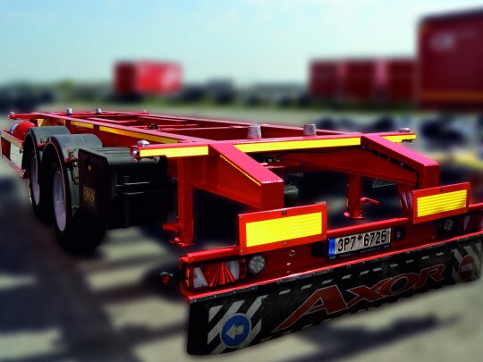 Tandemowe ramy nośne nadwozi wymiennych